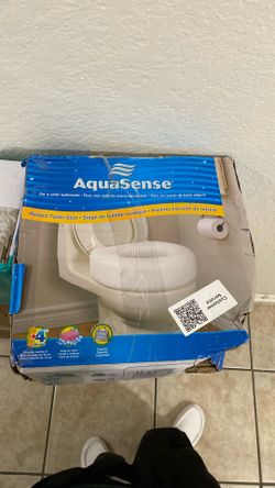 Aqua Sense Raised Toilet Seat 