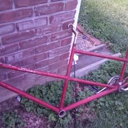 Tandem Bicycle Frame