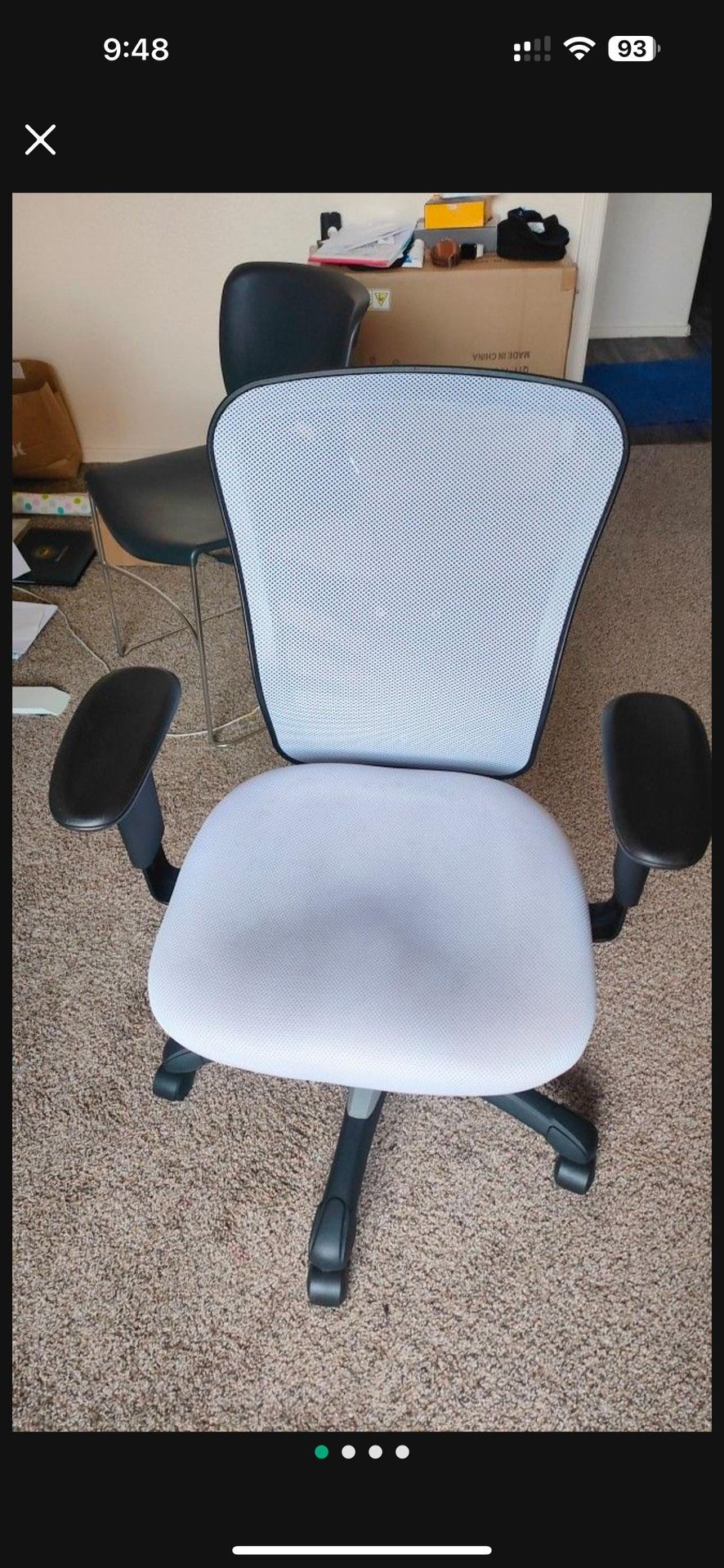 Office Chair Ergonomic White