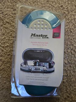 Master Lock Safe Space Portable Personal Safe (Model 5900D)