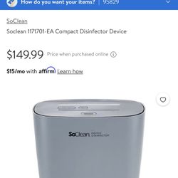 So Clean Disinfectant Device 