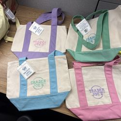 Trader joes mini tote set of 4 tote bag