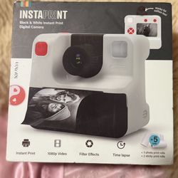 Instaprint Cámara White And Black 
