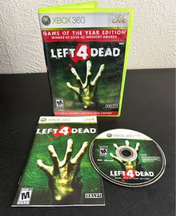 XBOX 360 LEFT FOR DEAD CIB