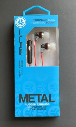 JLABS Metal Rugged Earbuds
