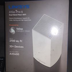 Linksys Atlas Pro 6 Dual Band Mesh Wifi