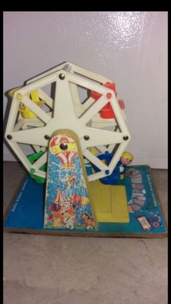 Vintage Fisher Price ferris wheel