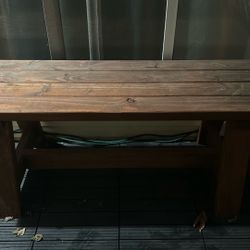1 Wooden Bench “Free”