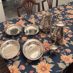 Classic Vintage Tea Set And Trays 