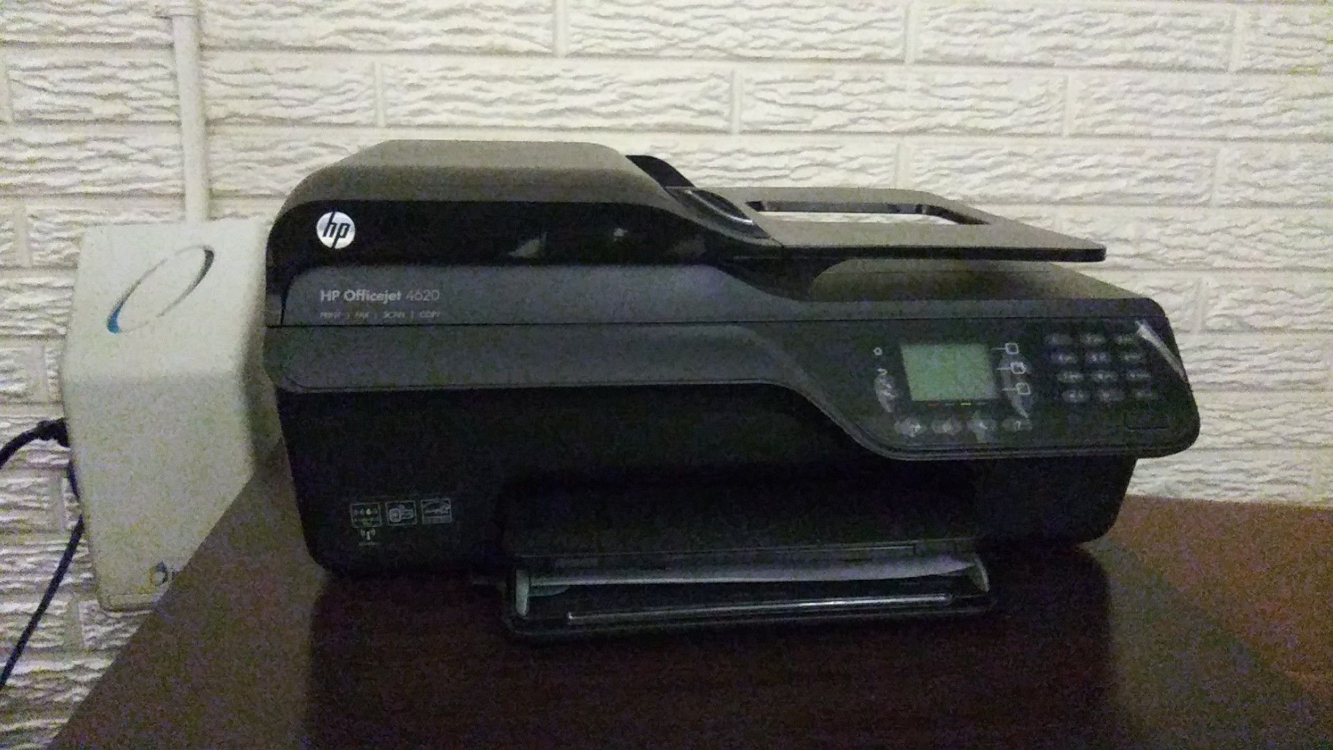HP office jet 4620 color printer with wifi, fax and scanner.