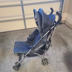 Maclaren stroller quest denim style