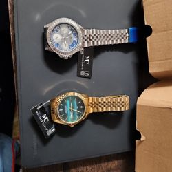 Watches Stainless Steel And One With Cubic Zarconia $15 Each 