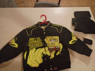 Vintage JH design Nickelodeon SpongeBob kid jacket 4T