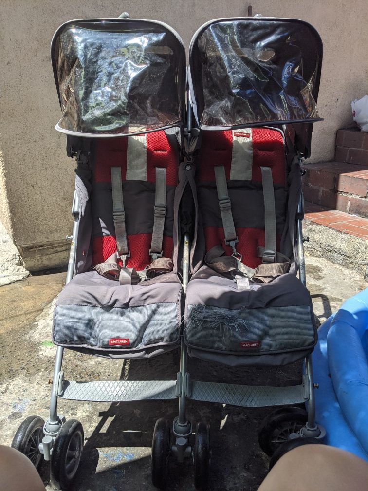 Free double Stroller