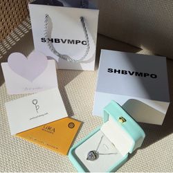 Moissanite Necklace (925 Sterling Silver)