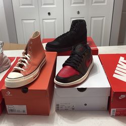 5 Pairs For $150 Jordan Converse Nike DS