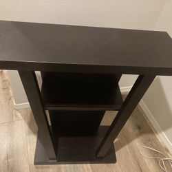 Dark Wood Console Table