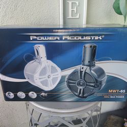 Power acoustic Marine speakers six and a half inch