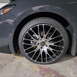 19"new Wheels & New Tires For TOYOTA CAMRY 2016-2024 