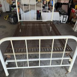 Antique Iron Bed