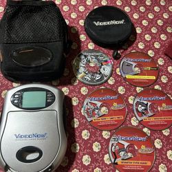 VIDEO NOW Video Player Gray Bundle , hasbro 2003