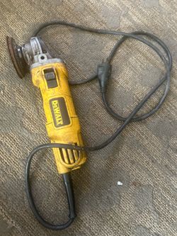 dewalt angle grinder