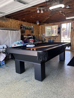 Pool Table Custom Any Size 