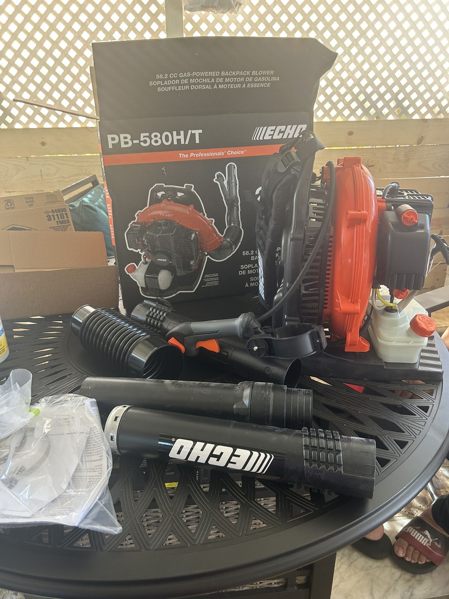 ECHO Backpack Leaf Blower