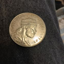 1890s ETHIOPIA SILVER COIN
