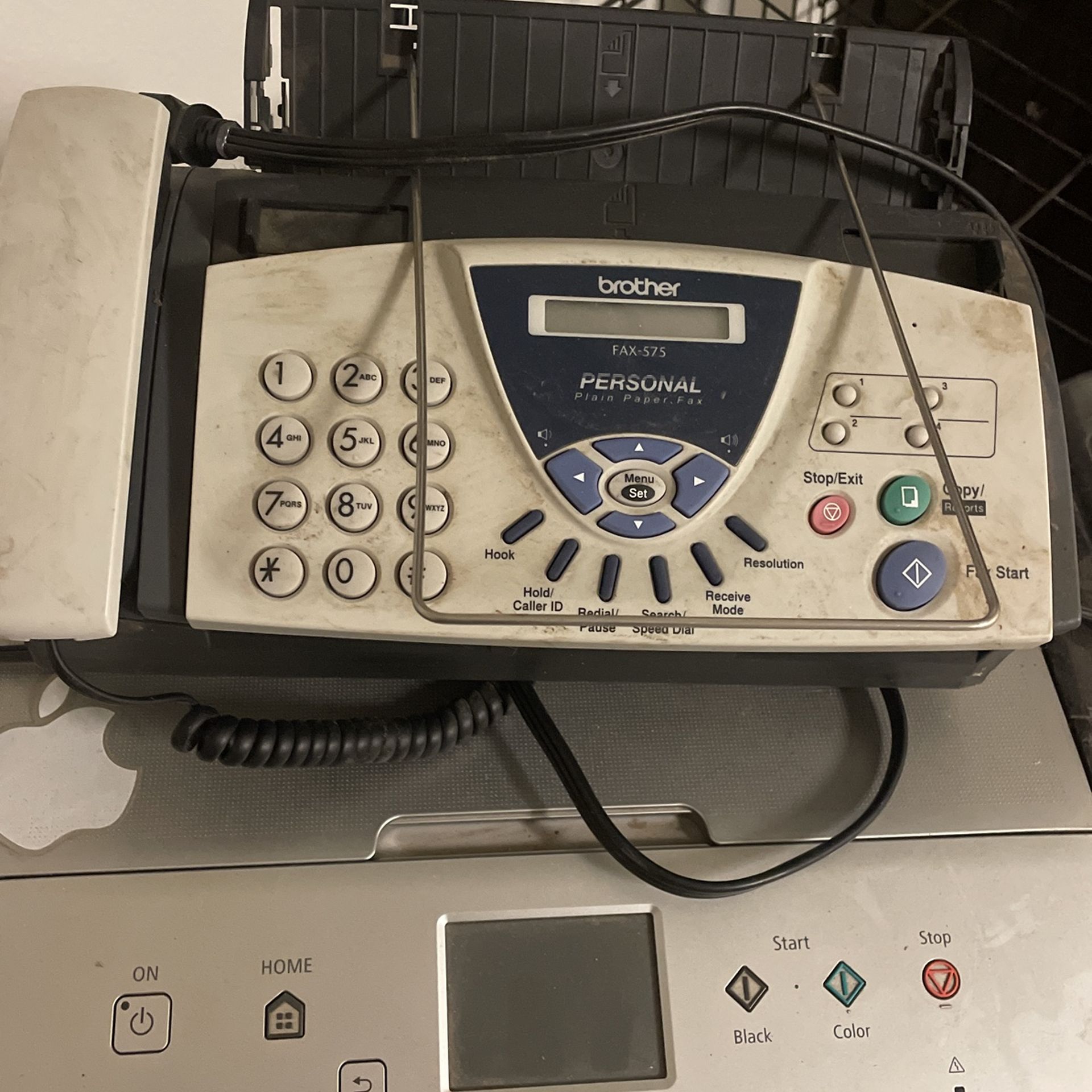 Fax Machine And Printer