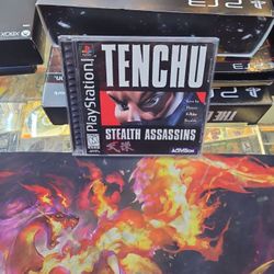 Tenchu Stealth Assassins PS1 PlayStation 1 Complete CIB