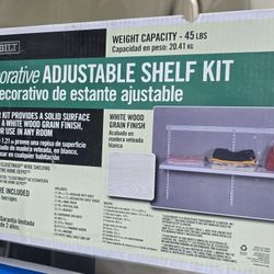 CLOSET SHELF KITS