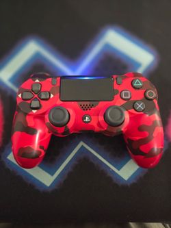 Sony PS4 DualShock 4 Red Camo Controller