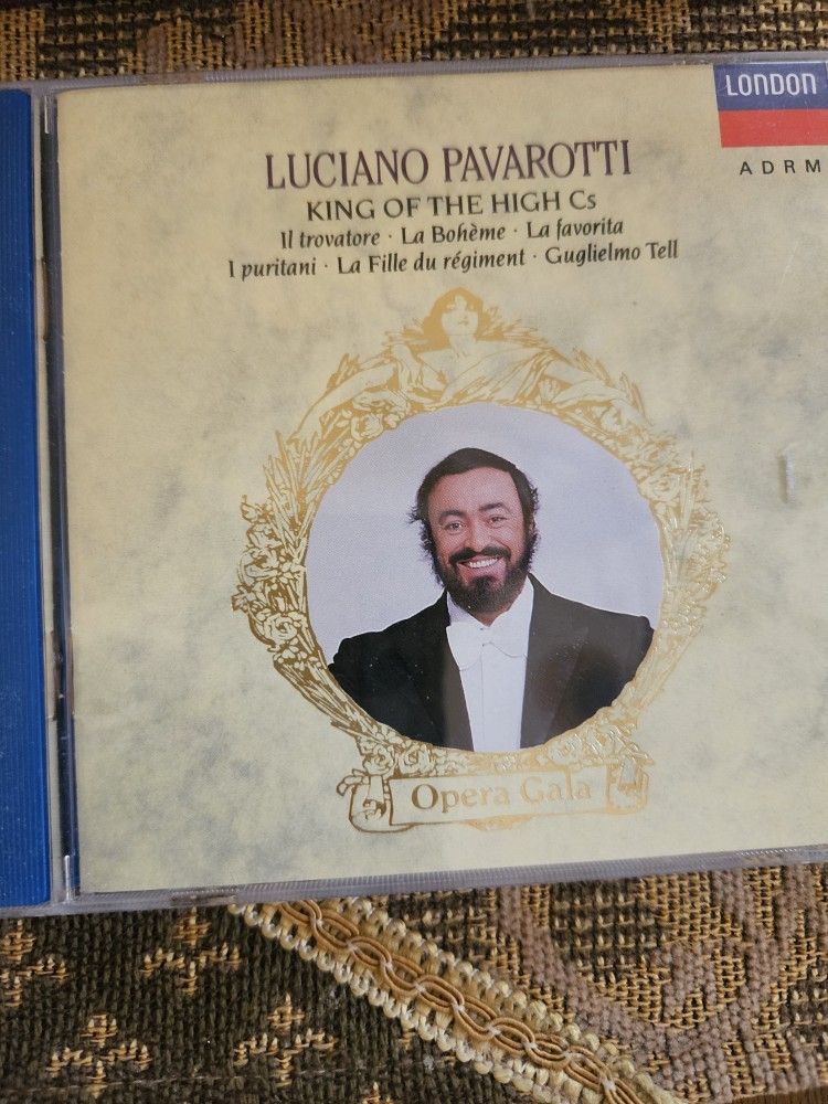 Three Pavarotti CDs