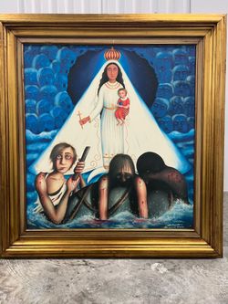 Cuban Art Arte Cubano Felix Gonzalez Los Nuevos Juanes Signed 1994