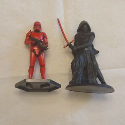 Star Wars Red Stormtrooper & Kyro Ren Action Figures