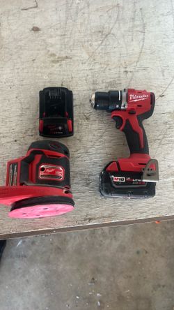 Sander and drill