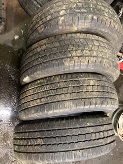 245-65-17 Set Of Tires 