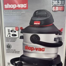 🧼 5 Brand New Shop-Vac 8-Gallon Stainless Steel Wet/Dry Vacs – $250 for All!