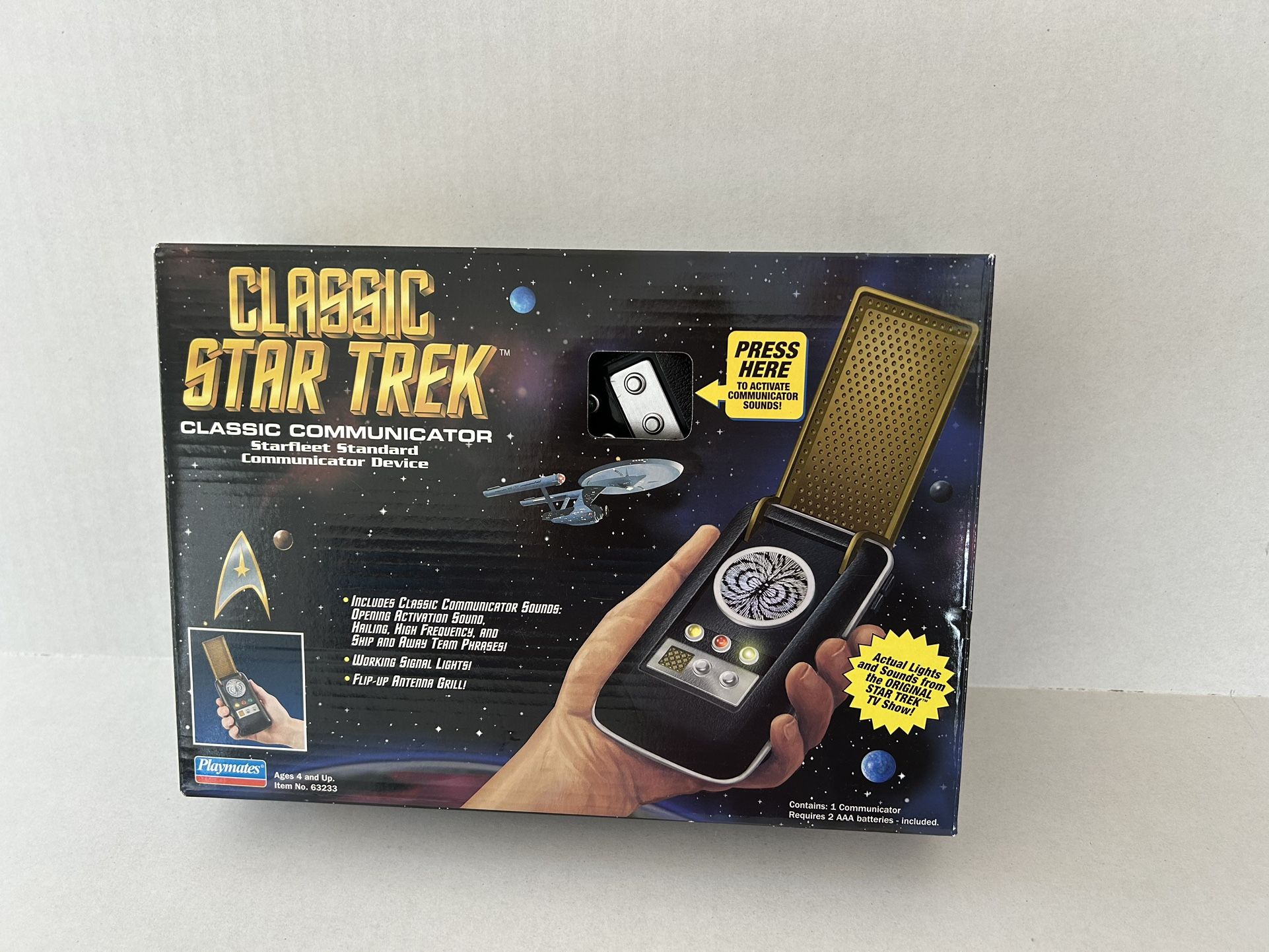Classic Star Trek Classic Communicator Starfleet Standard