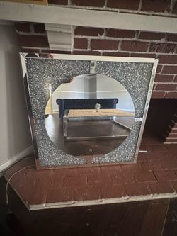 Beautiful glass mirror
