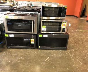 Over the Range/ Counter Microwaves AAA