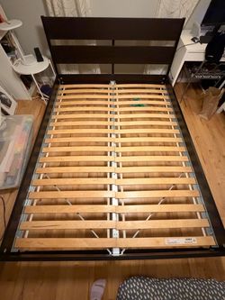 FREE IKEA queen bed frame