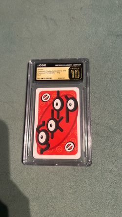 CGC 10 Pokemon x Uno Pikachu 2021 JPN