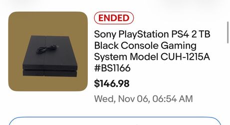 PS4 2TB