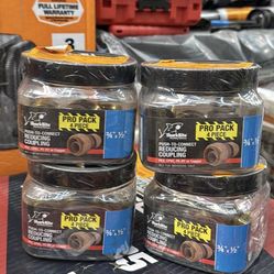 Pro pack shark bite reducing coupling $50 all