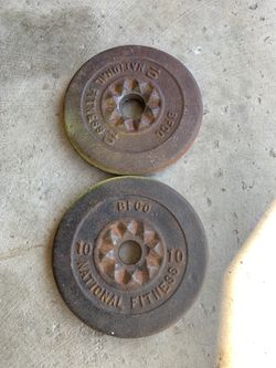 10lbs standard weight plates