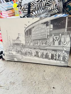1945 Wrigley Field Canvas
