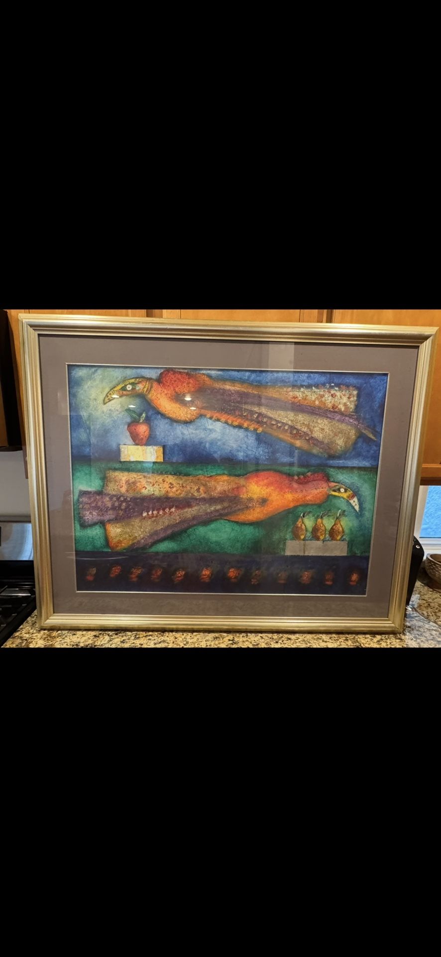 Beautiful Large Framed Portrait