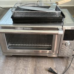 Nuwaveaa Bravo Pro Smart 21QT Toaster Oven Air Fryer Combo
